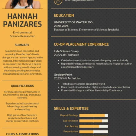 Text Resume